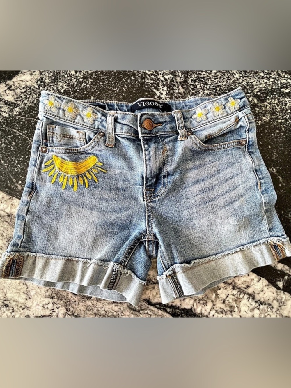 Vigoss The Mod Shorts Girls Denim Shorts Size 14